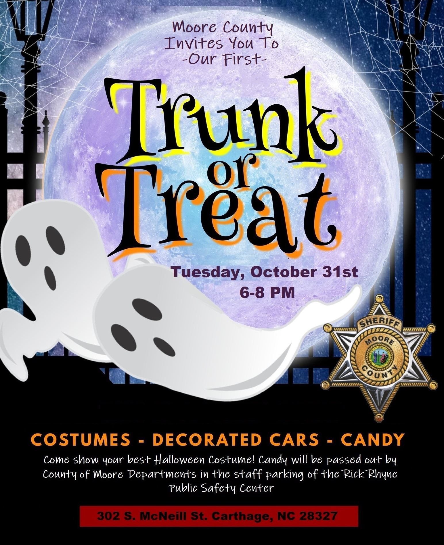 Moore County Trunk or Treat 2023