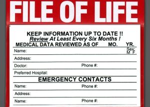 File of Life Notice